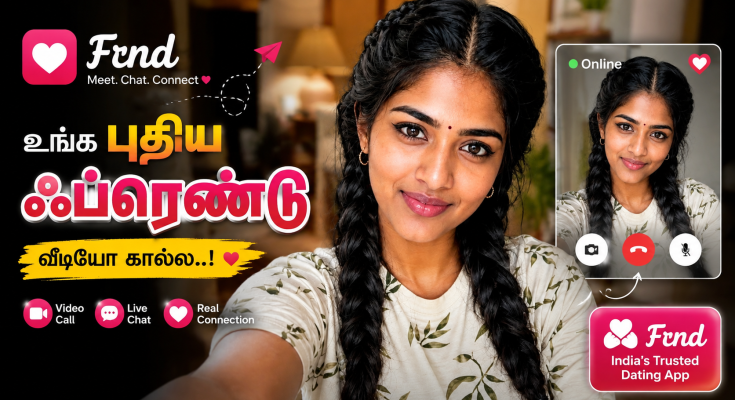 FRND App for making friends, live chat, video calls and online games