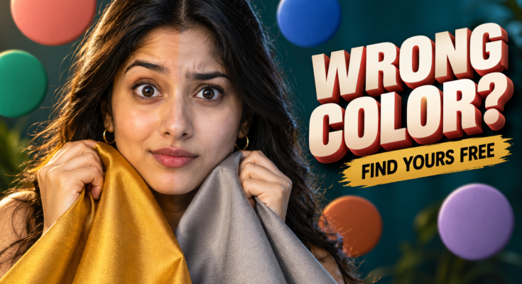 Free color analysis guide to find colors that suit your skin tone