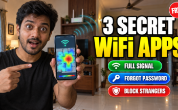 WiFi apps showing signal strength in each room on mobile